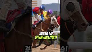 삼관경주 전초전 부경 첫 대상경주! 경남신문배 원더풀리어&김혜선  #경마 #경주마 #기수 #koreahorseracing #경마방송 #krbc #김혜선