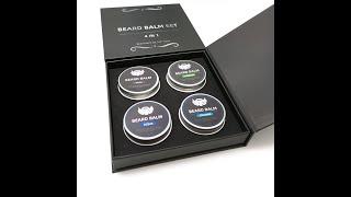 4 in 1 Soften beard balm set for Men