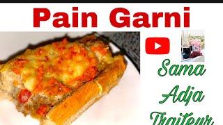 Pain Garni  recette simple et rapide  Sama Adja Traiteur