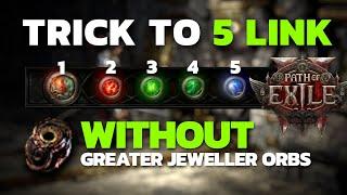 Much CHEAPER WAY to 5 LINK YOUR GEMS! - Path of Exile 2