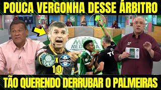 VERGONHOSO! ARBITRAGEM ESCANDALOSA PREJUDICA O PALMEIRAS NOVAMENTE E DEIXA TORCIDA INDIGNADA COM DEC