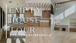 Empty House Tour Of An Earthy + Edgy 7,000+ Sqft New Build | THELIFESTYLEDCO #HaciendaVibesBuild