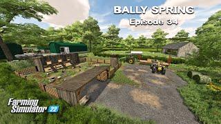 Building Chicken coop & Buying Chickens, Planting & Seeding | Bally Spring | FS22 | Episode #34