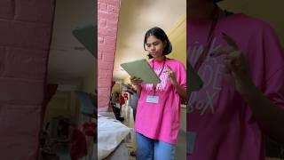 College Exam Mini Vlog: LSR, Delhi University  #college #shorts #exam #study