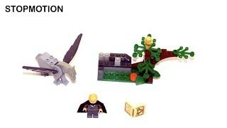 Building LEGO Harry Potter Draco's Encounter with Buckbeak Set 4750 Stopmotion