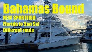 Florida to Bahamas on new 68 Viking sportfish Part One San Salvador crossing #vikingyachts #bahamas