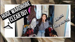 MASSIVE WARDROBE CLEAR OUT & DECLUTTER 2021 | * Don't Judge Me*