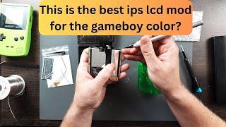 How to install the funny playing Q5 IPS lcd screen in a Gameboy color