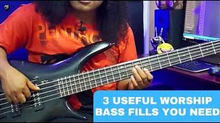 3 useful worship bass fills you need