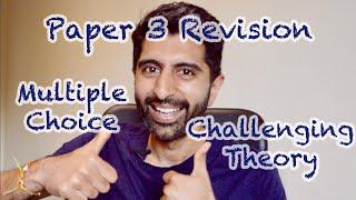 Challenging Theory - Hard Multiple Choice Questions - Awesome Paper 3 Revision (AQA/OCR)