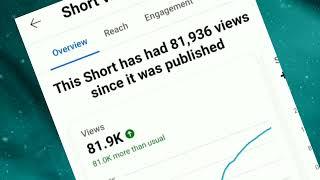 Short video ka impression kaise check kare | how to increase impression on YouTube shorts