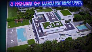 5 HOURS of LUXURY HOMES! Modern Mansion Tours