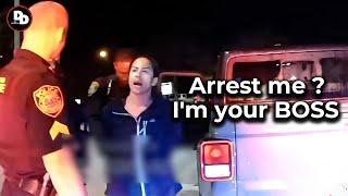 Federal Agent Karen has MELTDOWN During Epic Arrest| Karens Getting Arrested By Police #487