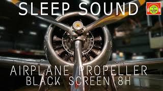 AIRPLANE SOUND FOR SLEEPING | WHITE NOISE FOR RELAXING | #asmrsounds  | #blackscreen  #8hours ️