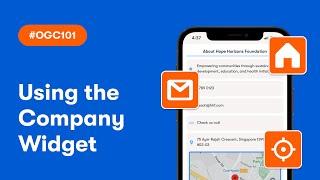 How to make your One Good Card more professional with the company widget | #OGC101