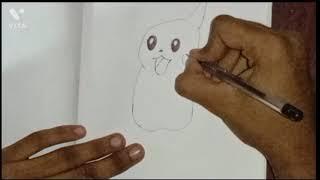 HOW TO DRAW PIKACHU  #htdraw