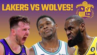 Lakers vs Wolves In Round 1!
