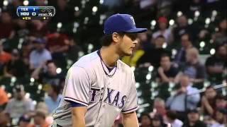 Darvish flirts with perfection