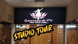 Gauradesh TV studio tour @chantbehappy551