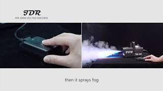 JDR 400W Fog Machine  User manual