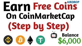 Earn Free Coin On CoinMarketCap For Free Step By Step