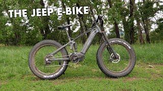 Jeep collaborated with QuietKat to create this electric bike