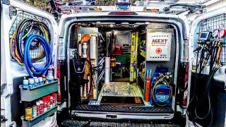 HVAC Service Van Tour (Ford Transit 250)