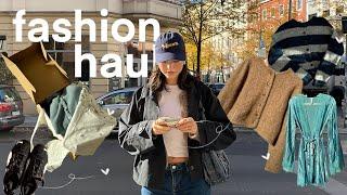 Fashion (try-on) Hauldie schönsten Teile für den Herbst/Winter (Sezane, Phiala, Zara, Hollister,…)