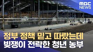 정부 정책 믿고 따랐는데 빚쟁이 전락한 청년 농부 (2025.01.10/뉴스데스크/MBC경남)