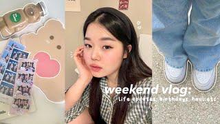 weekend vlog: 5:00am mornings, Korea haul, life updates, etc..