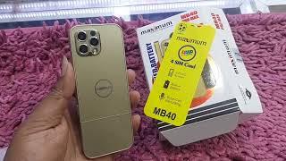 maximum mb40 pro max price in bangladesh | 4 sim mobile price | mobile | Tgsm xpart |