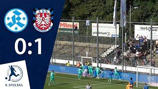 FSV crasht Jubiläumsfeier | SV Stuttgarter Kickers - FSV Frankfurt  | 9. Spieltag RLSW