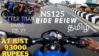 Pulsar NS 125 || Review in தமிழ் || My First Ride Experience || தமிழில்
