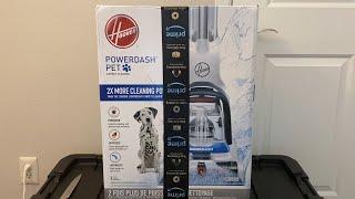 Hoover PowerDash Pet Compact Carpet Cleaner Machine Unboxing