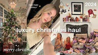 luxury christmas haul | what I got for christmas 2024