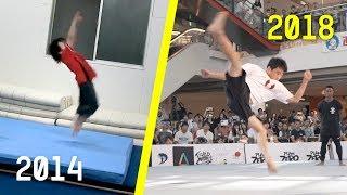 From Beginner to PRO in 4 Years - Shosei Tricking Progression