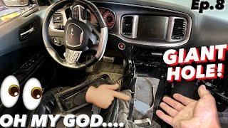 We Cut A HUGE Hole in my Hellcat… |  Manual Hellcat Charger Build Series!! Ep. 8