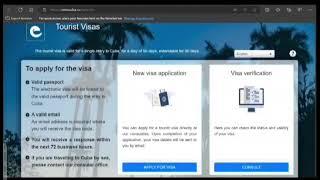 How To Apply Cuba e-Visa Step By Step Full Information in Hindi