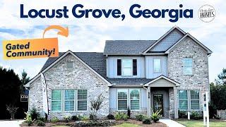 4BR 3.5 Bath Locust Grove GA New Construction Homes | DRB Ranier | Locust Grove Real Estate Agent