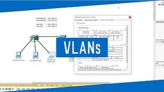 Netzwerktechnik Grundlagen - VLANs -  Erklärung und Konfiguration