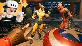 This Marvel VR Game Will Blow Your Mind! | Marvel Powers United on Quest 3