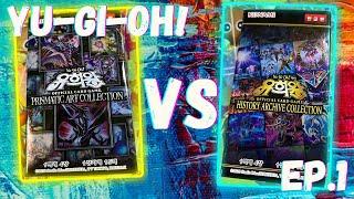 Prismatic Art Collection VS History Archive Collection Yu-Gi-Oh!!