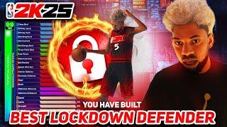 THE BEST LOCKDOWN DEFENDER BUILD in NBA 2K25! STUMPY LOCKDOWN BUILD NBA 2K25!