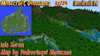 Isla Sorna Map by Pedrovisqui Showcase 4K60FPS Minecraft Dinosaurs Ep724