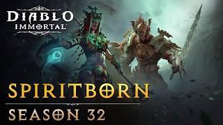 Diablo Immortal | Season 32 Battle Pass | Spiritborn