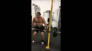 Eliezer Sherbatov 2017 training "Squats & Power Cleans"