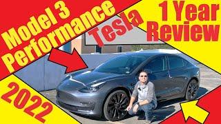 2022 Tesla Model 3 Performance | 1 Year Ownership Review | Likes & Dislikes | Overall Impressions