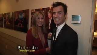 Jennifer Aniston & Justin Theroux Birthday Message for Ellen