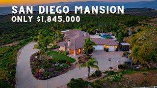 AFFORDABLE ELEGANCE: An Iconic San Diego Mansion with SUNSET and Protected MOUNTAIN VIEWS!!!