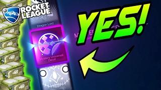 CC5 HYPE! - Huge Rocket League Crate Opening/Trade Ups (MYSTERY DECALS/PAINTED WHEELS CC4 Unboxing)